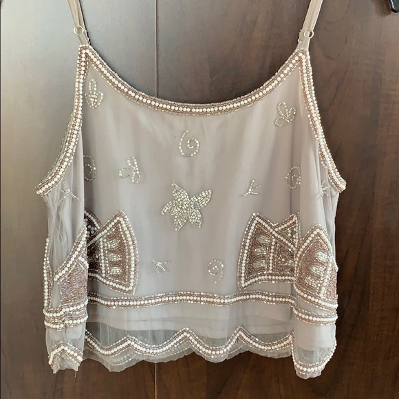 Beaded crop top - Picture 5 of 6